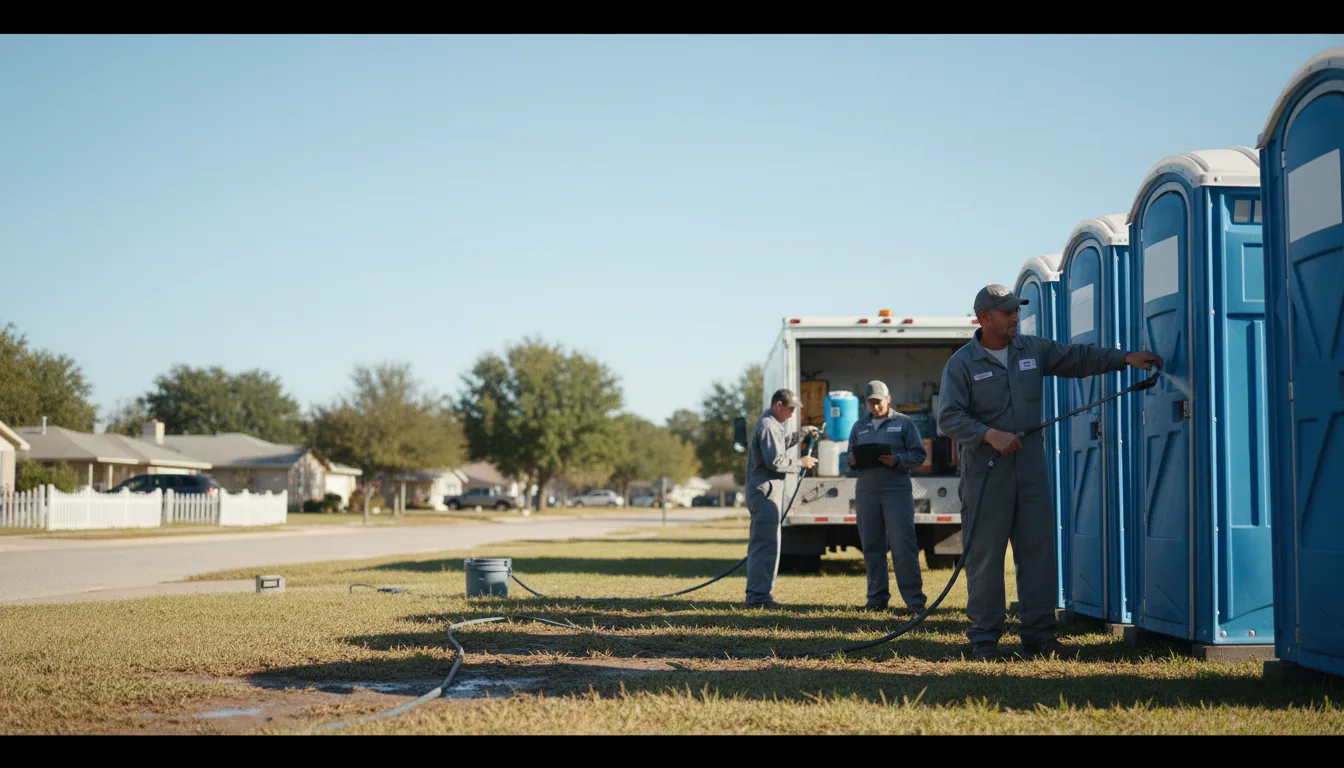 Long-Term Portable Toilet Rental in Hale Center, TX near me